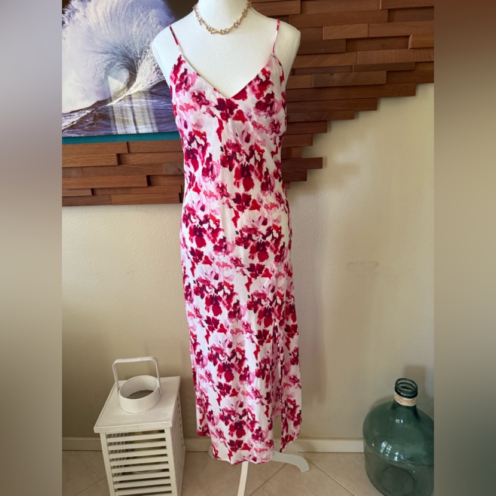 A New Day Pink and White Fabric
